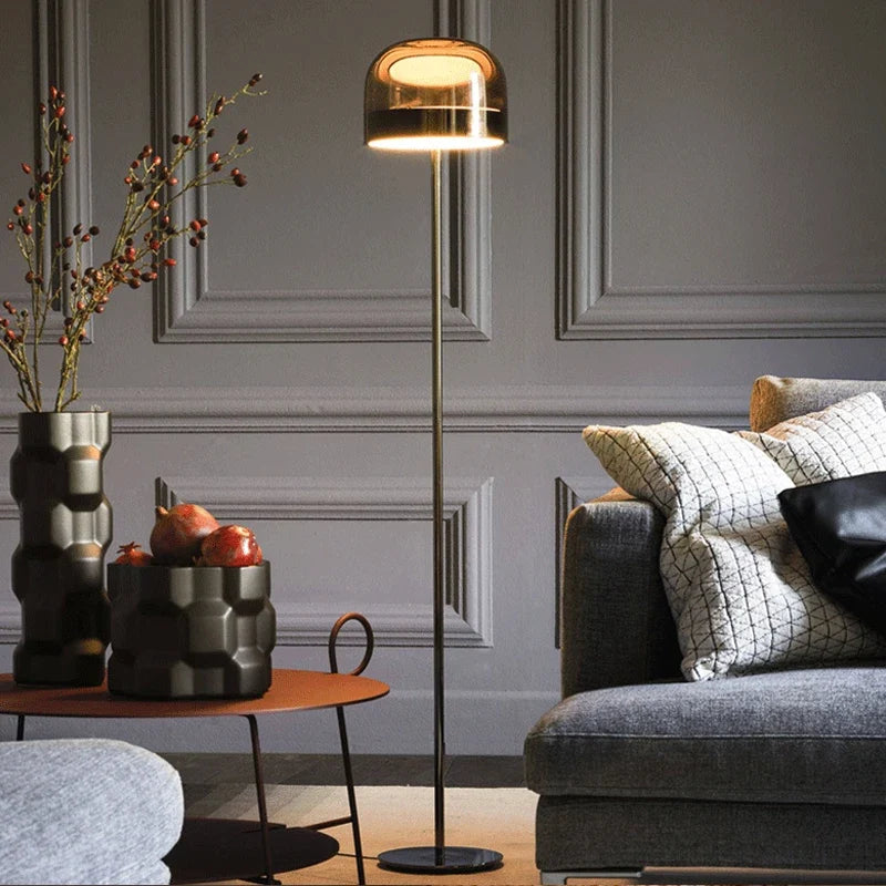 Faustina | Rose Gold Floor Lamp