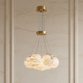Bianca | Spherical  Alabaster Chandelier