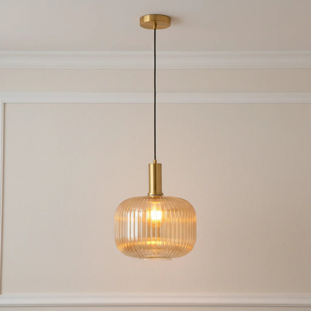 Lucerna Vintage Glass Pendant Light �� product view 2