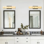 Noir | Cylinder Alabaster Wall Sconce