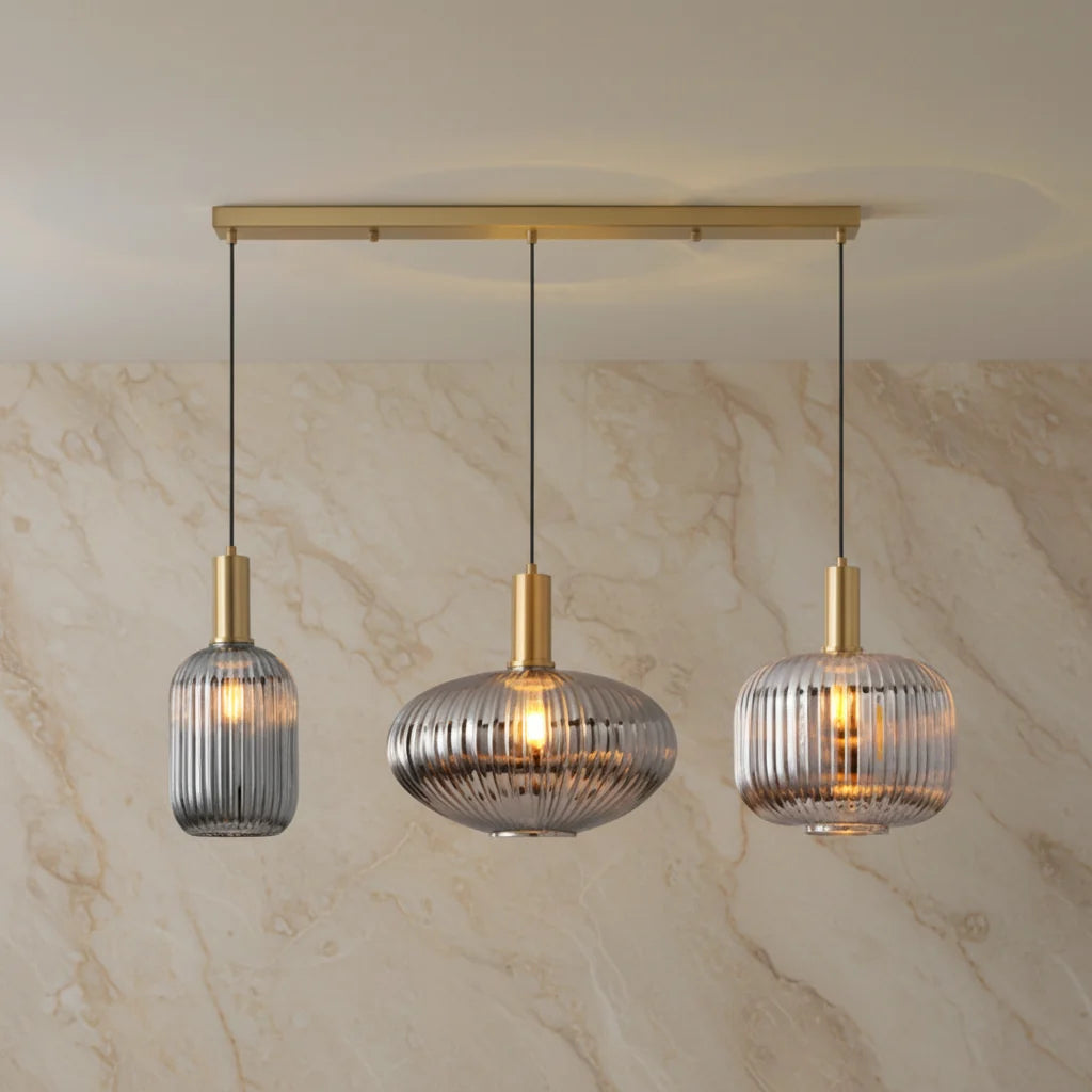 Lucerna Vintage Glass Pendant Light �� product view 10