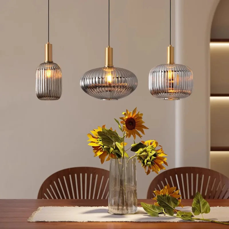 Lucerna Vintage Glass Pendant Light �� product view 11