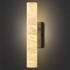 Noir | Cylinder Alabaster Wall Sconce
