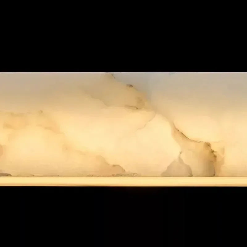 Priscilla |  Alabaster Linear Chandelier