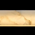 Priscilla |  Alabaster Linear Chandelier