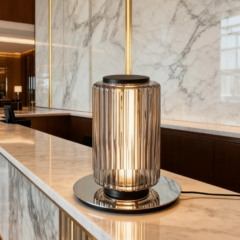 Domitia Glass Floor Lamp �� product view 9