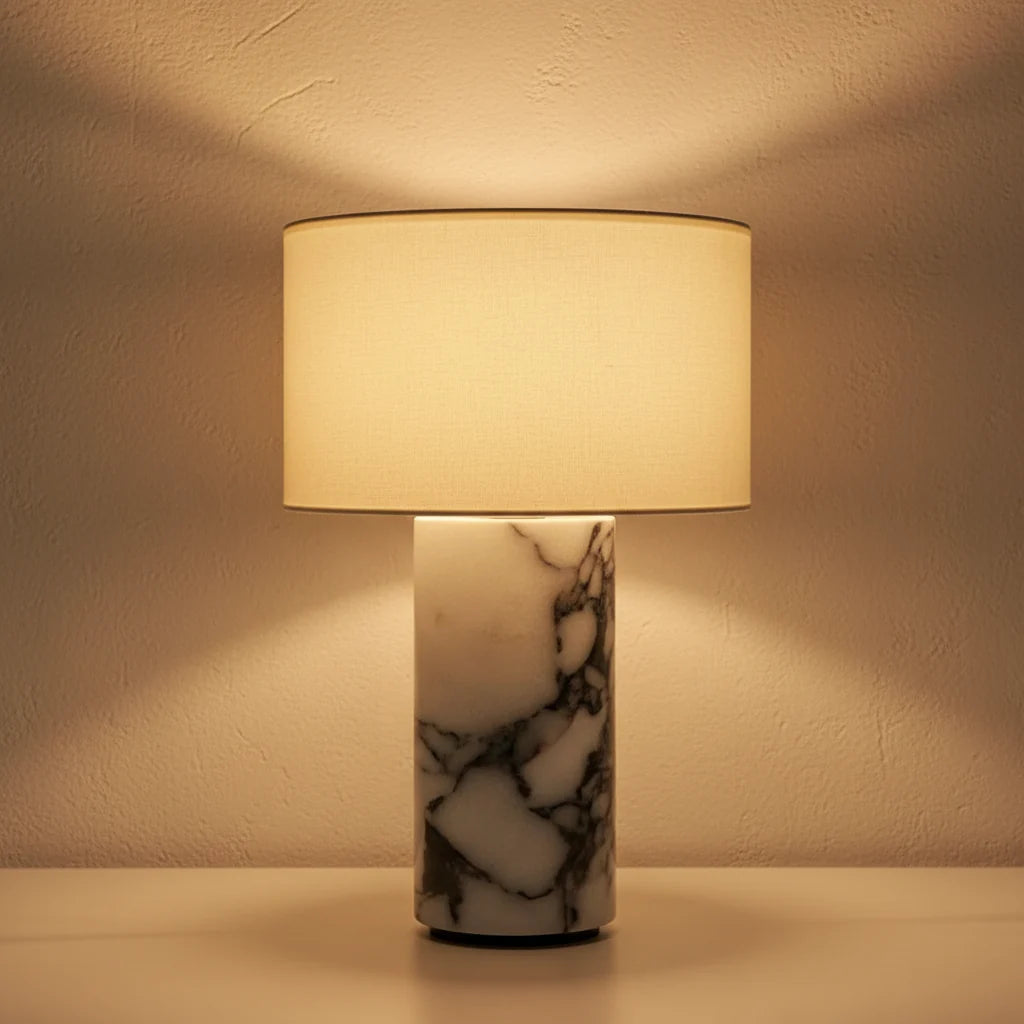 Astrid | Marble Table Lamp Touch Switch USB-Charging LED Light
