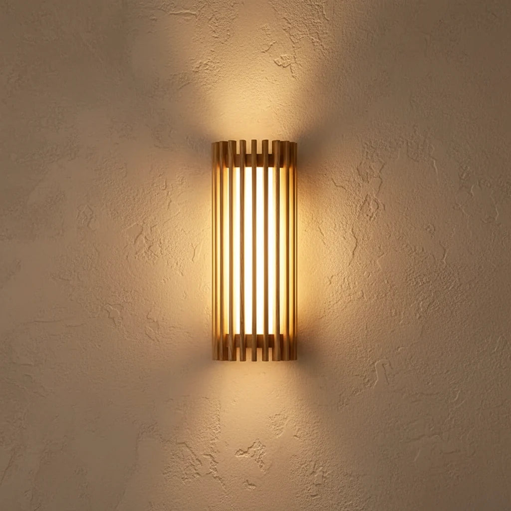 Severa | Wood Wall Sconce