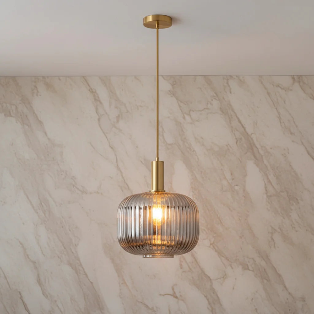Lucerna Vintage Glass Pendant Light �� product view 9