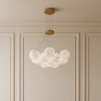 Bianca | Spherical  Alabaster Chandelier