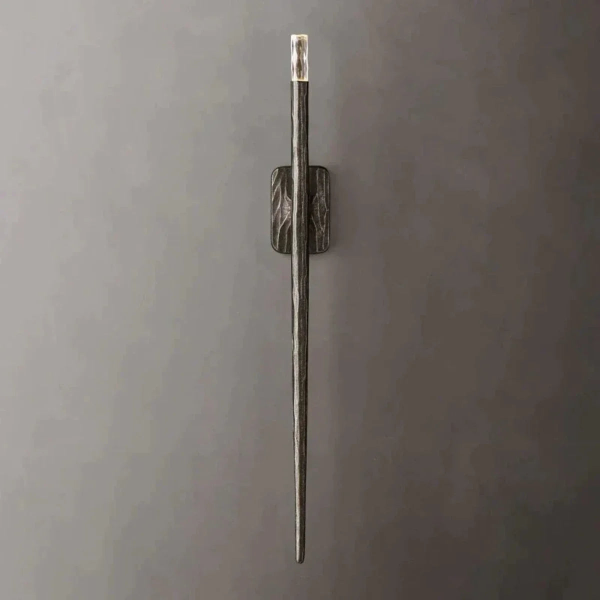 Thaddeus Forged Brass Grand Wall Sconce 20"/36"