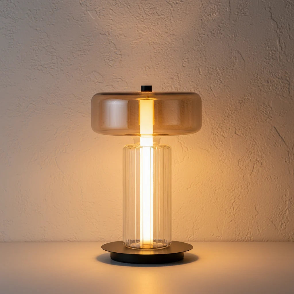 Paulina Glass Floor Lamp �� product view 2