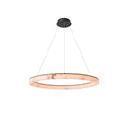 Sigrid | Natural Marble Ring Chandelier