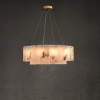 Cosima |  Alabaster and Brass Nordic Chandelier