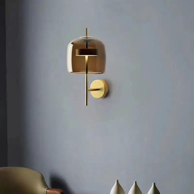 Vesta Glass Wall Light �� product view 6