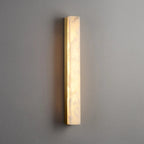 Hephaestus | Alabaster & Copper Linear Wall Lamp