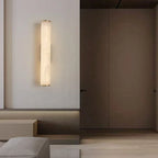 Colette Alabaster & Brass Wall Sconce