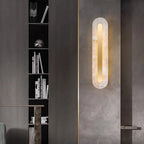 Giulia | Gold  Alabaster Wall Lamp