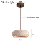 Faro | Travertine Stone Pendant Lamp