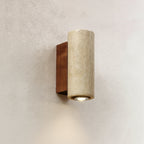 Tierra | Wabi-Sabi Travertine Wall Sconce