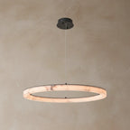 Sigrid | Natural Marble Ring Chandelier