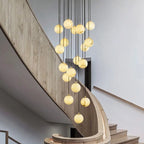 Vasco | Marble Staircase Chandelier