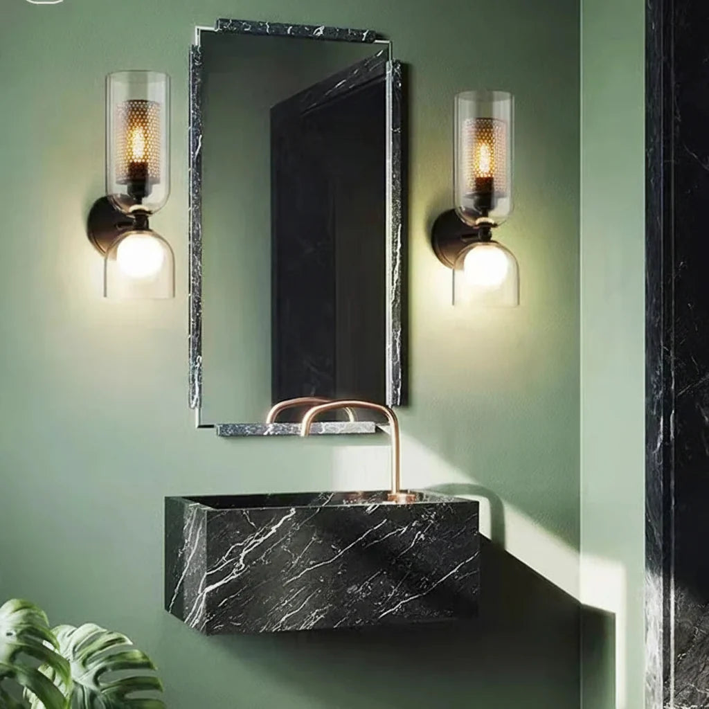 Vitrea Clear Glass Wall Sconce �� product view 5