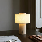 Duna | Travertine Desk Lamp