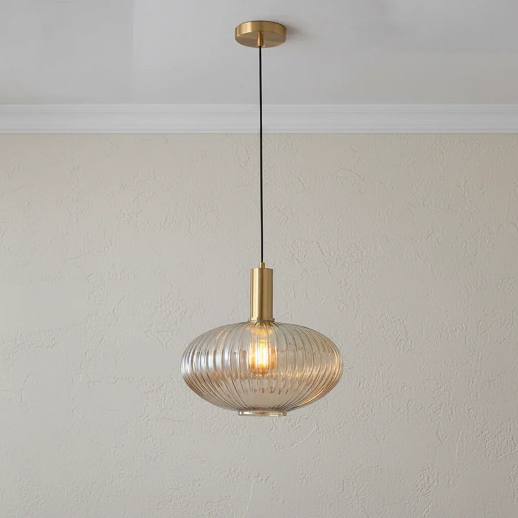 Lucerna Vintage Glass Pendant Light �� product view 3