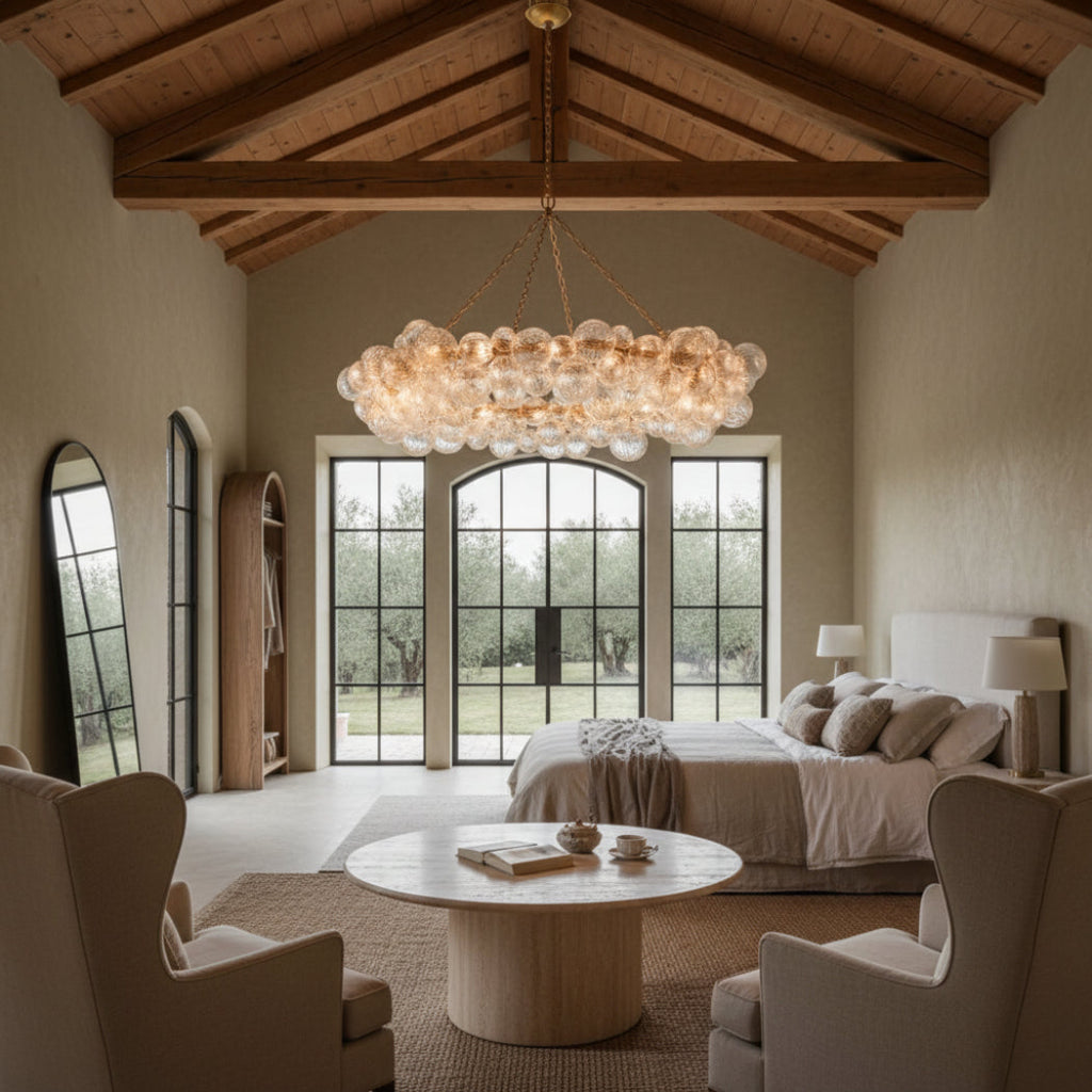 Talia Modern Ring Chandelier 63"