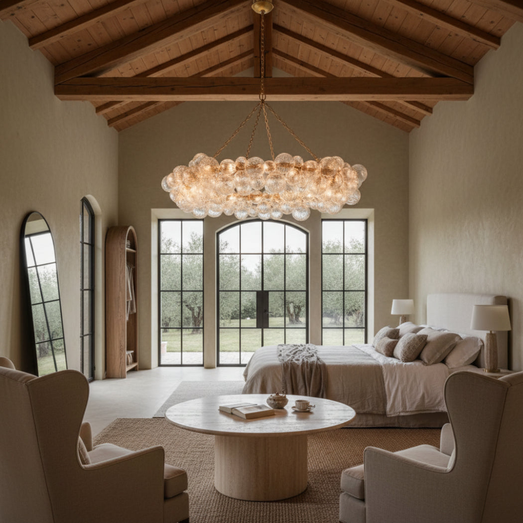 Talia Modern Ring Chandelier 63"