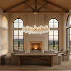 Talia Modern Linear Chandelier 63"