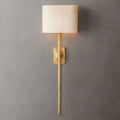 Thaddeus Forged Brass Shaded Wall Sconce