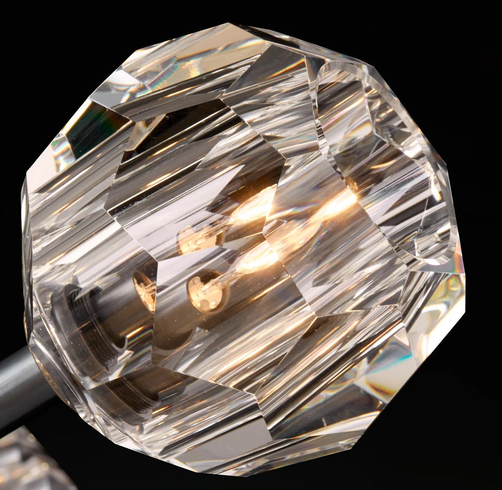 Boule De Cristal Clear Crystal Linear Chandelier 48"