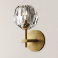 Boule De Cristal Clear/Smoke Double Wall Sconce H9"/28"