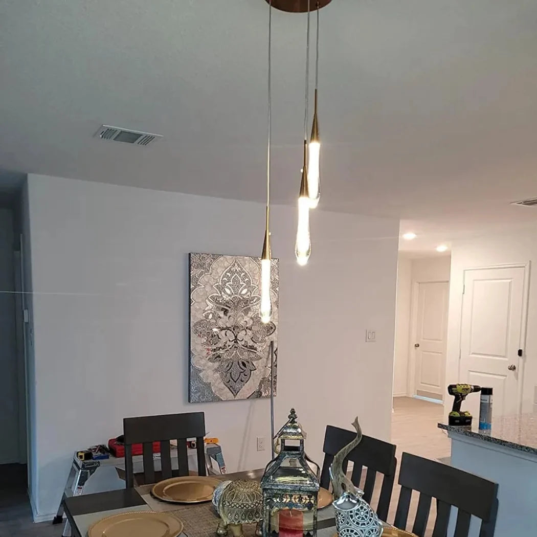 Solitaire Single/3-Light Pendant