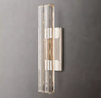 Audubon Modern Crystal Double Sconce 15/19/25"