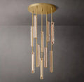 Audubon Modern Crystal Round Chandelier 24"