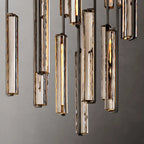 Audubon Modern Crystal Round Chandelier 56"