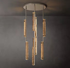 Audubon Modern Crystal Round Chandelier 24"
