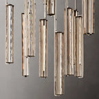 Audubon Modern Crystal Round Chandelier 56"