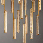Audubon Modern Crystal Round Chandelier 40"