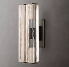 Audubon Modern Crystal Double Sconce 15/19/25"