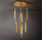Audubon Modern Crystal Round Chandelier 24"