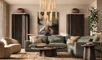 Audubon Modern Alabaster Round Chandelier 56"