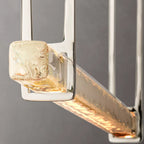 Audubon Modern Crystal Single Bar Linear Chandelier 60"