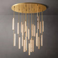 Audubon Modern Crystal Round Chandelier 40"
