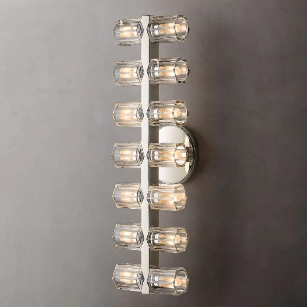 Arcachon 14-Light K9 Crystal Wall Sconce