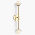 Alabaster Modern Shade Greenwich Linear Wall Sconce