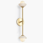 Alabaster Modern Shade Greenwich Linear Wall Sconce